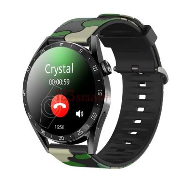 Imagem de Pulseira de Silicone Camuflada para GT3 46mm - Verde