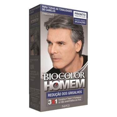 Imagem de Tonalizante Homem Redução Grisalhos - BIOCOLOR