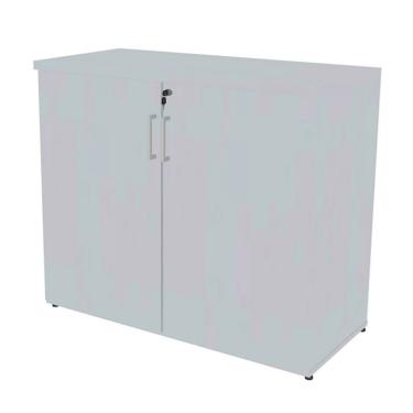 Imagem de Armário de Escritório KitCubos 2 PT Cinza Cristal 75 cm