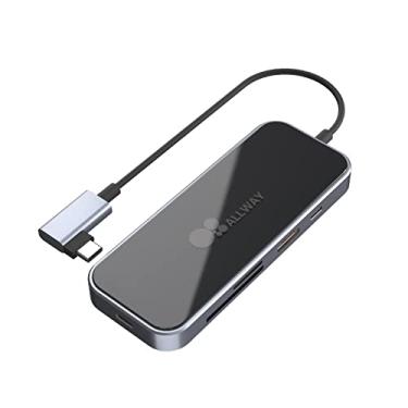 Imagem de Hub USB, hub de dados portátil ultrafino Allway aplicável para iMac Pro, MacBook Air, Mac Mini/Pro, Surface Pro, Notebook PC, laptop, pen drives USB e HDD móvel