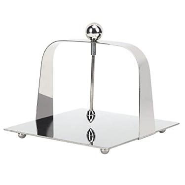 Imagem de Porta-guardanapos, porta-guardanapos de papel com braço de metal pesado, dispensador de guardanapo de aço inoxidável para mesa de cozinha de restaurante doméstico