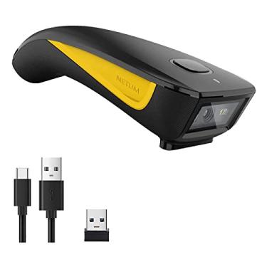 Imagem de NETUM C750 Wireless Barcode Scanner Compatível com Bluetooth Small Pocket USB 1D 2D QR Code Scanner para inventário, Bar Code Image Reader para Tablet iPhone iPad Android iOS PC POS