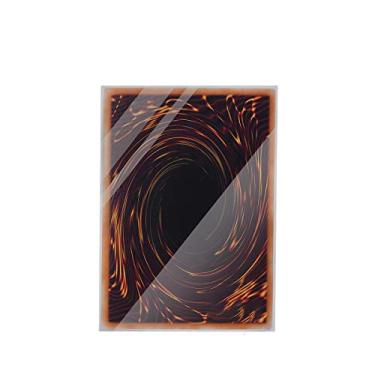 Imagem de DeElf Capas de cartão transparentes de 1000 quilates, ajuste perfeito para cartas de jogo Yu-Gi-Oh, 59 mm x 87 mm