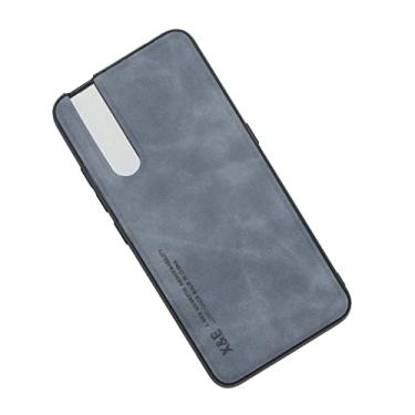 Imagem de Kepuch Silklike Capa para Vivo V15 Pro/S1 Pro - Case Placa de Metal Embutida para Vivo V15 Pro/S1 Pro - Azul