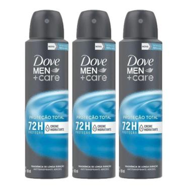 Imagem de Kit 3 Desodorantes Antitranspirante Dove Cuidado Total 150ml Cuidado Total