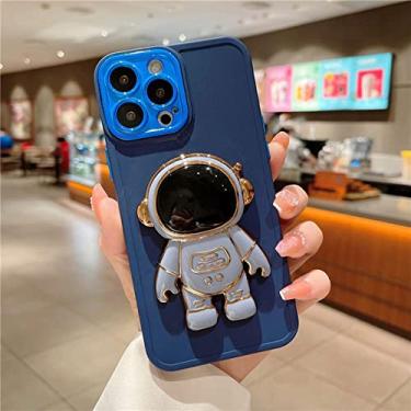 Imagem de Astronaut Stand Holder Phone Case For Samsung Galaxy A32 4G 5G A22 A12 A13 A23 A10 A20 A30S A50 Soft Silicone Cover,Blue,For J7 Prime