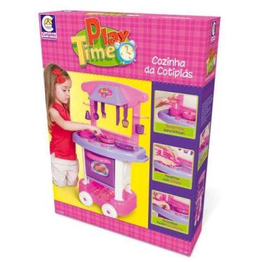 Imagem de Cozinha Infantil Com Acessorios Play Time Cotiplás - Cotiplas