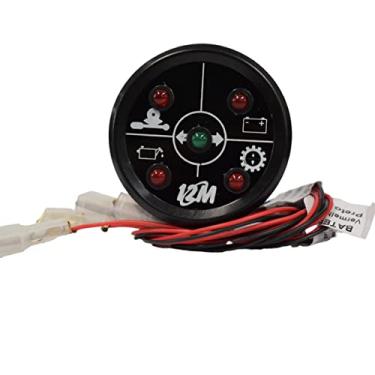 Imagem de Sinaleira 52Mm uso geral trator Bivolt 24V 4 Funções (Pisca Freio Óleo Bateria)