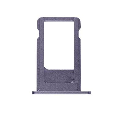 Imagem de Bandeja Gaveta Slot tray Suporte Sim Chip Iphone 6 (4.7") - CINZA ESPACIAL Perfeito!