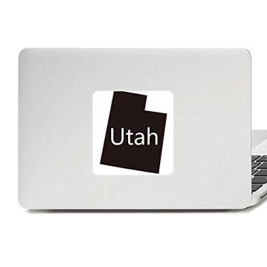 Imagem de Utah Adesivo de vinil com mapa dos Estados Unidos da América para laptop