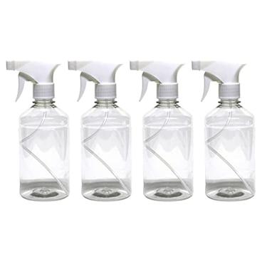 Imagem de 4 Frascos Borrifador Pulverizador 500ml Spray
