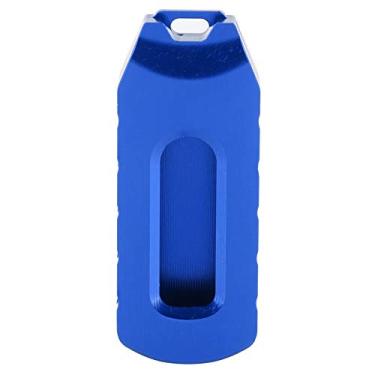 Imagem de Compra Maluca Capa de chave inteligente com suporte remoto KParts alumínio CNC para carro Forza 250 masculino (azul)
