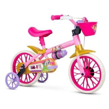 Imagem de Bicicleta Infantil Princesas + 3 Anos Aro 12 Nathor 2023 - Caloi