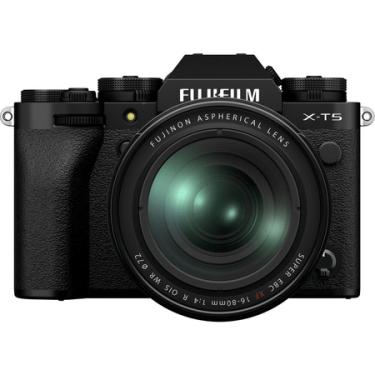 Imagem de Câmera Mirrorless FujiFilm X-T5 com Lente 16-80mm (Preta)