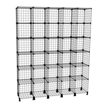 Imagem de Arara Prateleira Estante  Aramada Para Estoque De Roupas 30