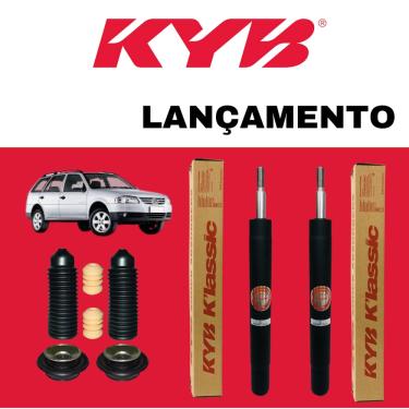 Imagem de 2 Amortecedor Dianteiro Novo Kayaba Linha Klassic + Kit Batente Vw Parati G2 G3 G4  2010