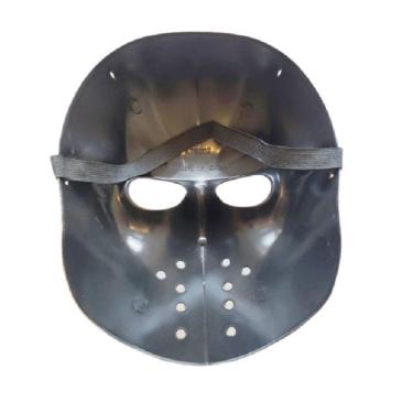 Imagem de Fantasia Máscara Prata Corrida mortal sem boca cosplay