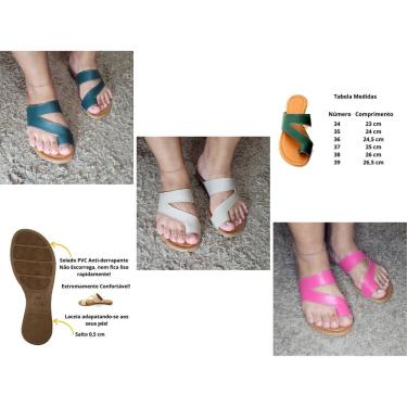 Imagem de Sandália Rasteirinha Cavada Preta Coleção Verão Pour Femme