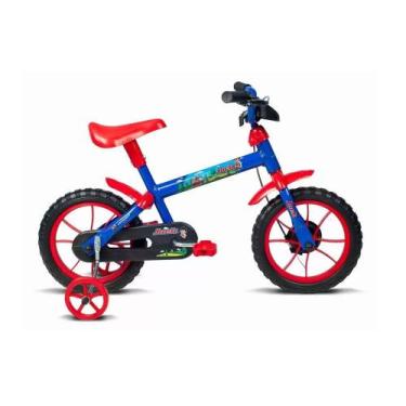 Imagem de Bicicleta Infantil Aro 12 Verden Jack - Azul/Vermelha - Verden Bikes