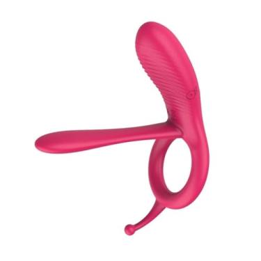 Imagem de Vibrador Anel Peniano Com Vibração Massageador Peniano 10 Frequência Estimulação do Clitóris Brinquedos Sexuais Eróticos Para Casais