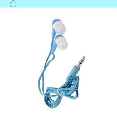 Imagem de Fone De Ouvido Intra Auricular Powerful Bass Cor:Azul
