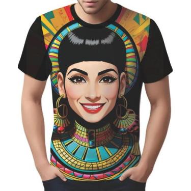 Imagem de Camisa Camiseta Tshirt  Cleopatra Pop Art Egito Egipcia Hd 3 - Enjoy S