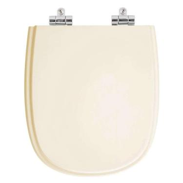 Imagem de Assento Sanitário Poliéster Fechamento Lento Sabatini Areia para vaso Icasa