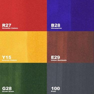 Imagem de Kit Marcadores Copic Sketch Com 6 Cores Bold Primaries