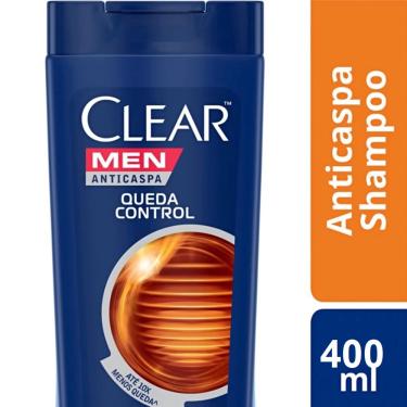 Imagem de Shampoo Anticaspa Clear Men Queda Control 400 ml