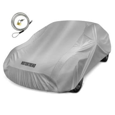 Imagem de Motor Trend FlexCover Capa impermeável para carro para chuva, vento, todos os climas, 2GG, serve para até 579 cm