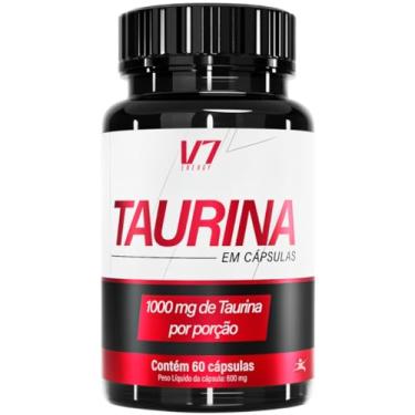 Imagem de Videira7, TAURINA 1000MG POR PORÇÃO 60 CÁPSULAS - V7 ENERGY