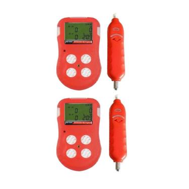 Imagem de Kit Detector 4 Gases Digital Oxigênio Monóxido Carbono Sulfeto Hidrogênio Dg-500 Portátil Kit Espaço Confinado Kbg-100
