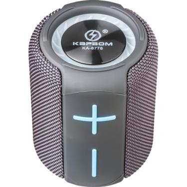 Imagem de Caixa De Som Bluetooth Prova Dàgua USB 5.0 Bateria De Longa Duracao Potente (Cinza)