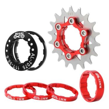 Imagem de ZOCKZ Roda dentada de cassete de velocidade única 12/13/14/15/16/17/18/19/20/21/22T MTB Kit de conversão de velocidade única bicicleta roda dentada de cassete de bicicleta de velocidade única para