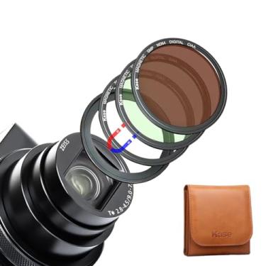 Imagem de Kase Kit de filtro magnético Wolverine UV/CPL/ND64 para Sony ZV-1, RX100 Series/Ricoh GR II III, protetor de filtro polarizador ND de densidade neutra para acessórios de câmera ZV1 RX100 VII VI V III