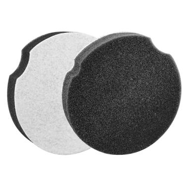 Imagem de HASMX Filtro vertical de reposição para aspirador de pó para peça nº 1604896 Bissell Série 1520 2112 PowerForce Compact Leve Upright 160-4896 Filtros para aspirador 15204 15208 15209 1520L 1520N/R 2112 2112Z (embalagem com 2)