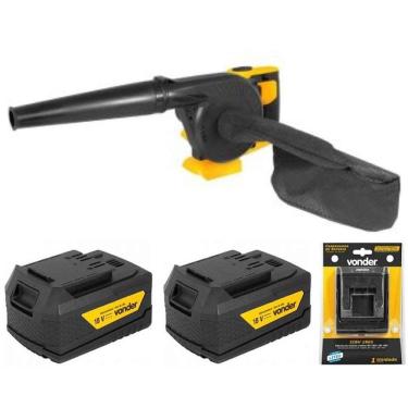 Imagem de Soprador e Aspirador ISAV 1823 + 2 Baterias 18V 4Ah Vonder