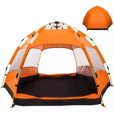 Imagem de Barraca Camping Hexa Dobrável 4 Pessoas 240x200cm Chalesco