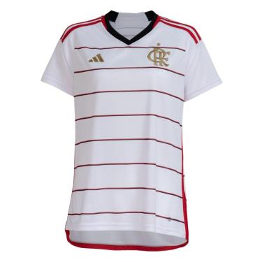 Imagem de Camisa 2 CR Flamengo 23/24 Feminina Adidas-Feminino