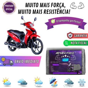 Imagem de Capa Pra Moto SHINERAY XY50 Sem Forro 100% Impermeável Armada Force Pr