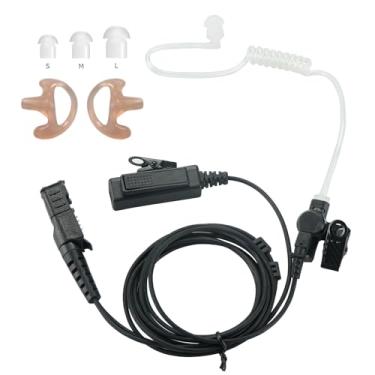 Imagem de Fone de ouvido Walkie Talkie com microfone, rádio para Motorola XPR 3300, XPR 3500, XPR3300e, XPR3500e, XPR3300, XPR3500, XPR 3000e Walkie Talkie, fone de ouvido de serviço secreto com PTT