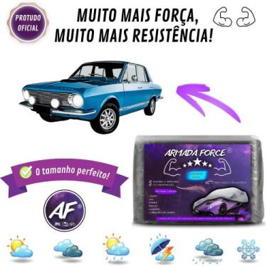 Imagem de Capa De Cobrir Carro Corcel Sem Forro Impermeável Armada Force - Armad