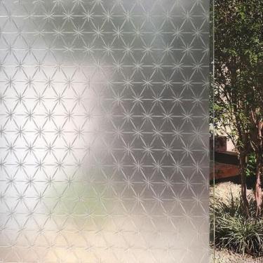 Imagem de Pelicula Adesiva Eletrostatica 3D para Porta de Vidro Estrela Polar 21