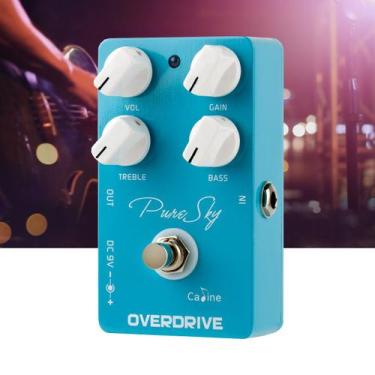 Imagem de Pedal de Efeito Guitarra Elétrica Caline Pure Sky Overdrive Pedaleira 