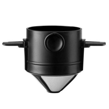 Imagem de Mini Coador de Café Individual Reutilizável para Chícara 1 Dose - Open