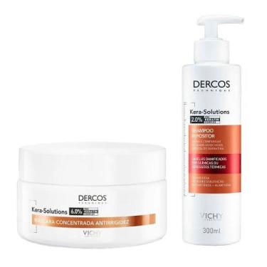Imagem de Vichy Kera Solutions Kit  Shampoo + Máscara Capilar Para Cabelos Danif