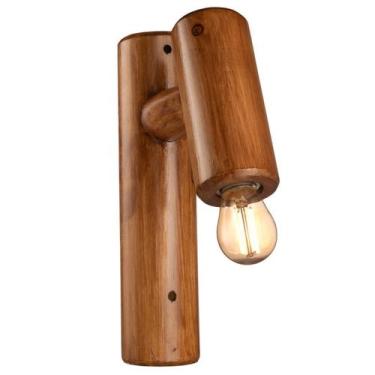 Imagem de Arandela De Madeira Rústica - Jn Artes Rústicas