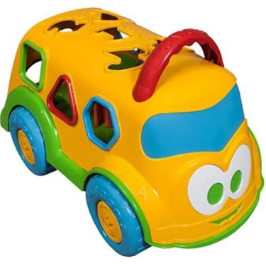 Imagem de Caminhão de Brinquedo Baby Land Dino Escolar - Cardoso Toys com