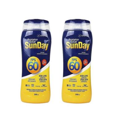 Imagem de Kit 2 Protetor Solar Sunday Fps 60 200 Ml - Nutriex