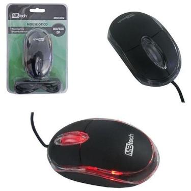 Imagem de Mouse optico com fio usb colors - MILENIO BRASIL